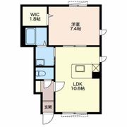 シャーメゾン仙古 Aの間取り画像