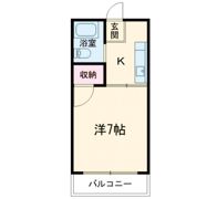 南日吉ハイツの間取り画像