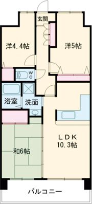 プレステージ加古川Ⅳの間取り画像