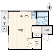 サヅカハイツの間取り画像