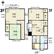 タウンハウス1の間取り画像
