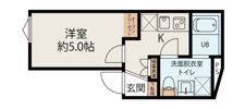 アズール世田谷の間取り画像