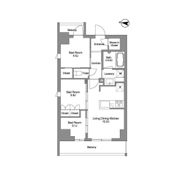 BPRレジデンス東日暮里の間取り画像