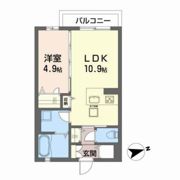 シャーメゾン一高南の間取り画像