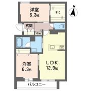 メゾン ド スリジエの間取り画像