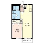 エスペランサ伍番館の間取り画像