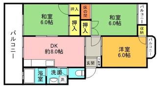 持田ハイツの間取り画像