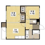 メゾンフレールの間取り画像