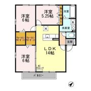シャルム ガーデン Aの間取り画像