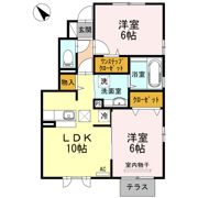 レスポワール岡小名 Aの間取り画像