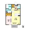 サンセール Bの間取り画像