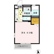 モナリエ旭の間取り画像