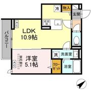 セレスティア弥生町の間取り画像