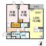 セレスティア小豆沢の間取り画像