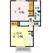 エミネンス B棟の間取り画像