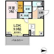 サンフィット A棟の間取り画像