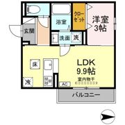 サンフィット B棟の間取り画像