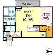 サンフィット B棟の間取り画像
