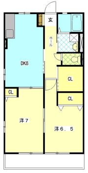 サンハイムの間取り画像