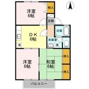 サニーハウスさとう A棟の間取り画像