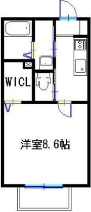 エルメゾン北条の間取り画像