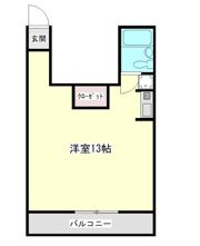 ハイツソレイユの間取り画像