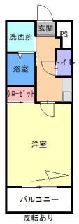 アスティムⅡの間取り画像