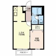 シャーメゾン中山の間取り画像