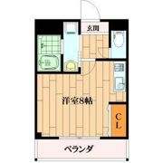 ロイヤルメゾン北花田の間取り画像