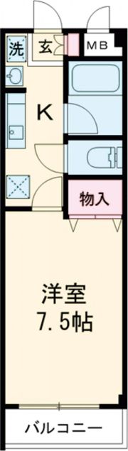 M‘プラザ大住参番館の間取り画像