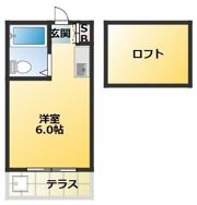 ハイツ富士崎の間取り画像