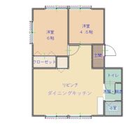 グリーンタウン勝田台Bの間取り画像