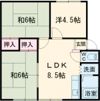 ハイツエバーグリーンAの間取り画像