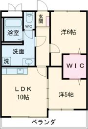 大羽マンションの間取り画像