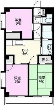グランドールNの間取り画像