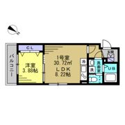 MJ松戸Ⅱの間取り画像