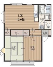 アメニティⅠ番館の間取り画像