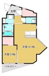 ウィングス重住の間取り画像
