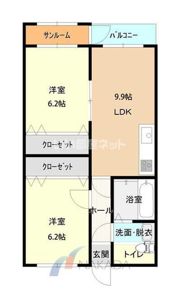 ヴィンテージの間取り画像