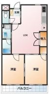 メゾンドール西町の間取り画像