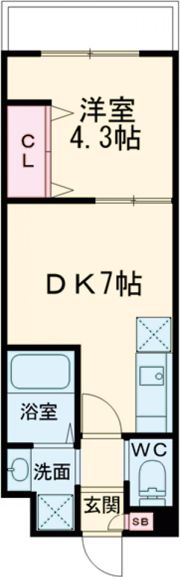 ARCA山科の間取り画像