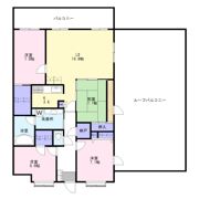 ポレスターブロードシティ真岡の間取り画像