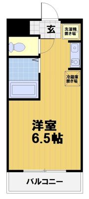 アドミラルマンションの間取り画像