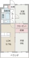 エバーグリーンの間取り画像