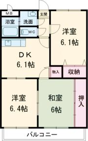 SKY新庄2の間取り画像