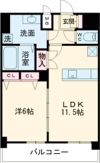 プレサンス新神戸駅前の間取り画像