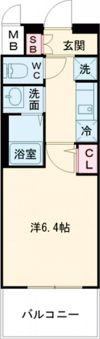 エステムコート神戸ステーションウィズの間取り画像
