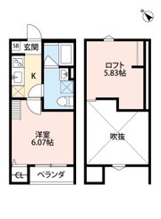 鳳 陽光館の間取り画像