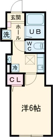 丘の上のフルールの間取り画像