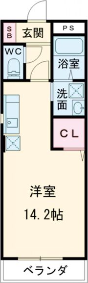 サンポットの間取り画像